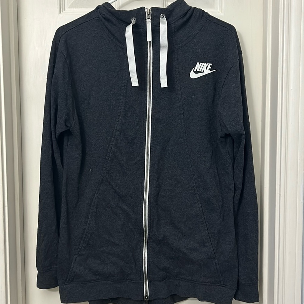 Nike black zip up